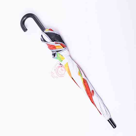 Yiwu Парасолька дитяча механічна елегантна з принтом міцна надійна з поліестеру діаметр 90 см Б Коломия