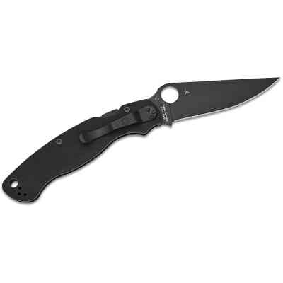Ніж Spyderco Military 2 DLC S30V Black G10 (C36GPBK2) Вінниця