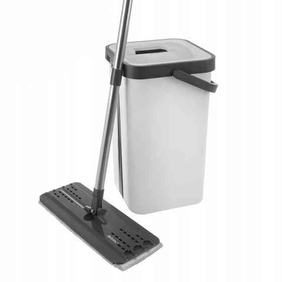 Набор для уборки швабра с двухкамерным ведром 11 литров + 3 насадки Ruhhy (27232) Нововолынск
