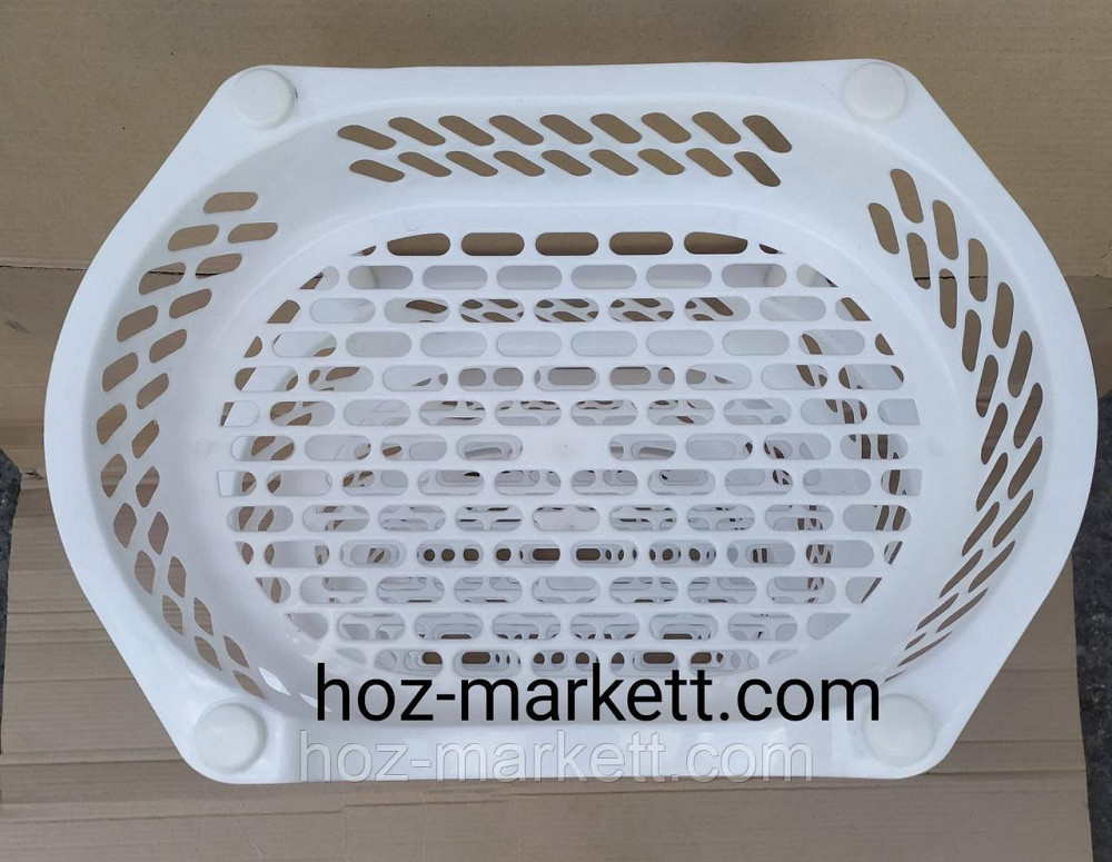 Пілочка етажерка пластикова для ванної та кухні (біла) Харків - фото 8