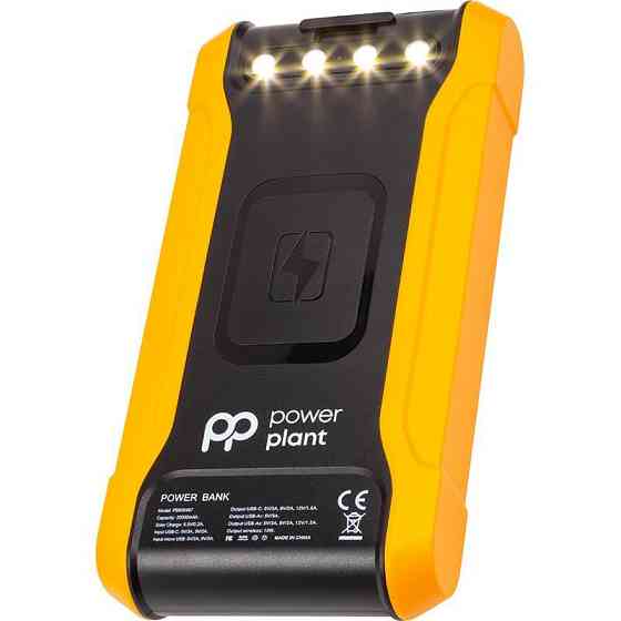 Універсальна мобільна батарея PowerPlant 20000 mAh, Wireless, Solar panel (PB930487) ( 29229 ) Харків