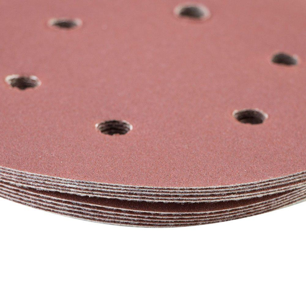 Шлифовальный круг 6 отверстий Ø150мм P180 (10шт) SIGMA (9122291) Ровно - изображение 4