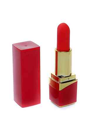 Міні-вібратор - Rechargeable Lipstick Vibrator Red Sex Aura Київ