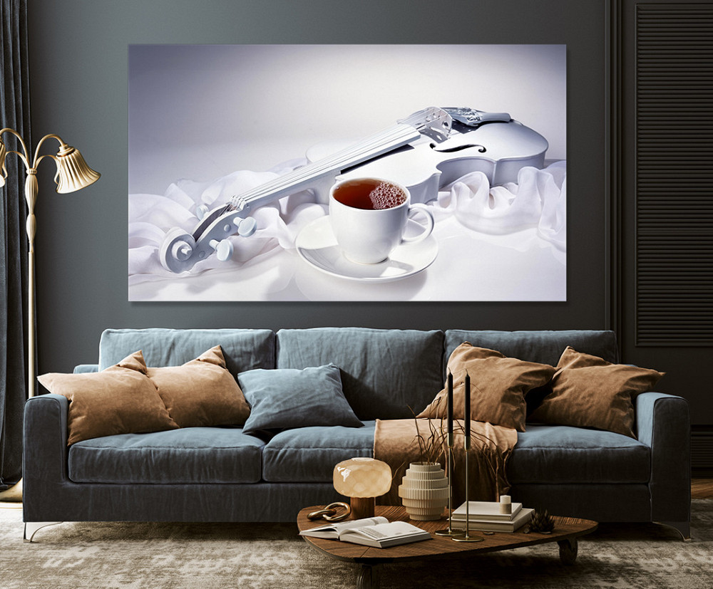 Картина холст в гостиную / спальню  Скрипка     MLP_163 90х180см Киев - изображение 3