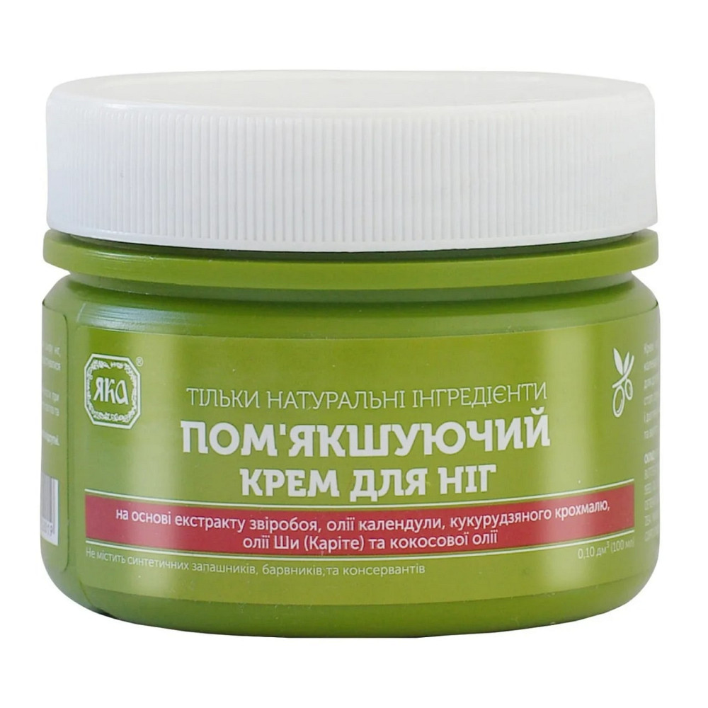 Пом’якшуючий крем для ніг ЯКА 100 мл Київ - фото 1