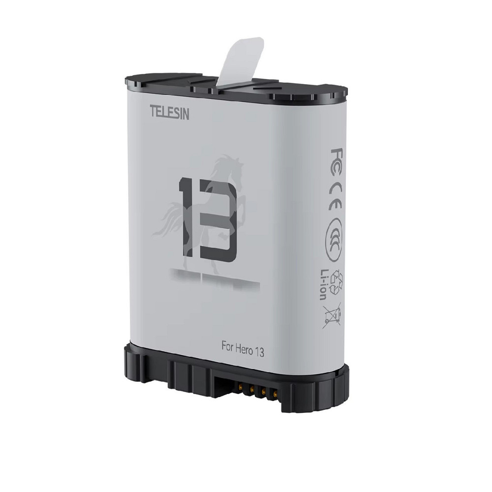 Акумулятор GoPro 13 морозостійкий покращений Telesin Stamina S0-BTR-04-TGP Київ - фото 1