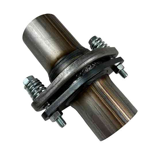 Фланець збору d63,5 мм демферний (фланці, прокладка, кріплення) нержавіюча сталь 409L AGK в Мукачево