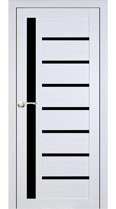 Двері міжкімнатні Порталіно PL-01 Санома біла BLK Київ - фото 1