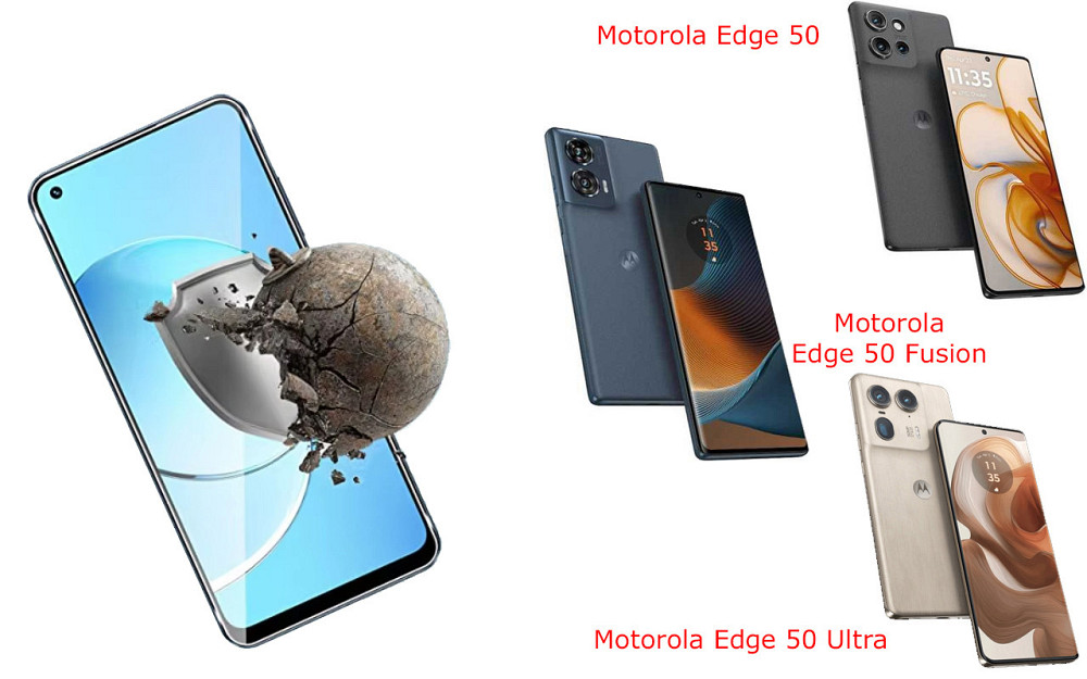 Захисне скло DefenzoGlass для Motorola Edge 50, Edge 50 Fusion, Edge 50 Ultra – подвійна міцність Київ - фото 2