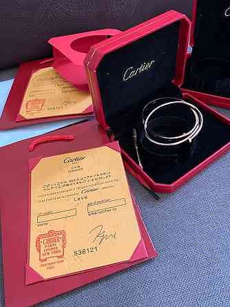 Cartier браслет цвях/картина браслет лимонне золото Одеса