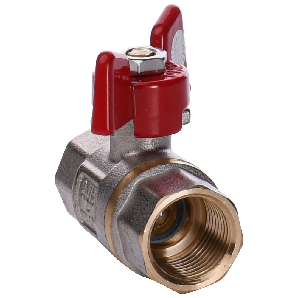 Кран кульовий прямий PROFESSIONAL    1/2″ ВВ КБ PN40 QP151 Луцк - изображение 2