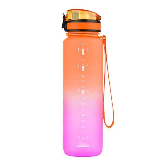 Пляшка для води UZSPACE 3038(Orange-Pink) 1000 мл, помаранчево-рожева Вінниця