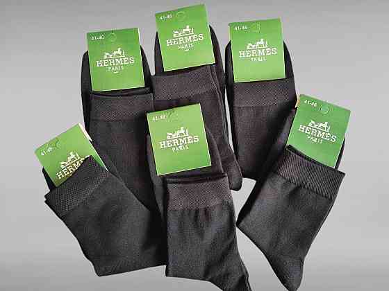 Шкарпетки чоловічі якісні з бавовни. По 5 шт. в упаковці. Розмір 41-46 Київ