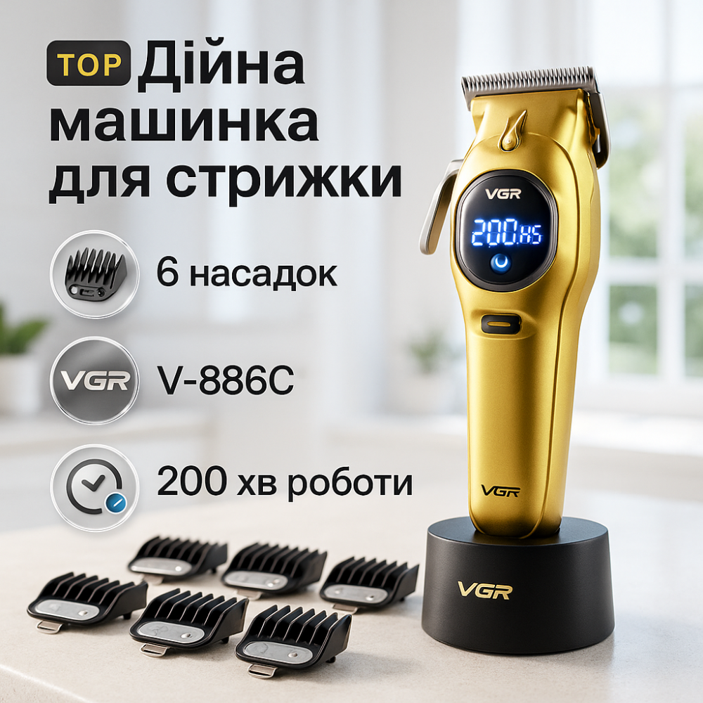 Машинки для стрижки профессиональные машины, Машинка для стрижки волос хороша Электромашинка волос IR-96 Львов - изображение 15