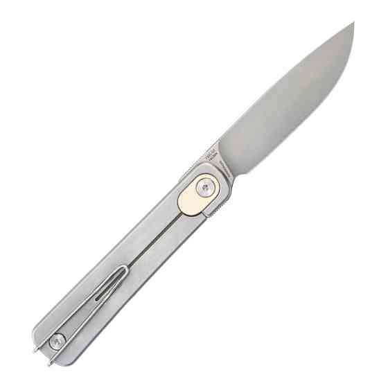 Ніж складаний туристичний SRM Palfrey 135L-GT (8.3 см) 14C28N / G10 білий Київ