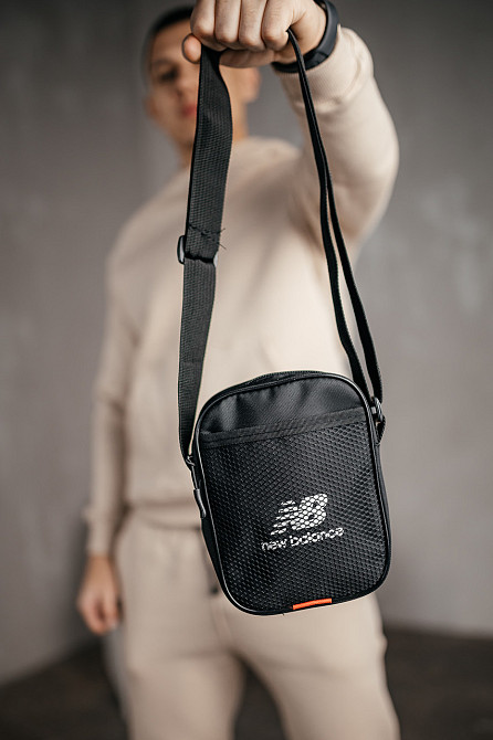 Барстека Nike, Чоловіча сумка через плече, Текстова барсетка на три відділення, Брендаова сумкаMasterSem Київ - фото 2