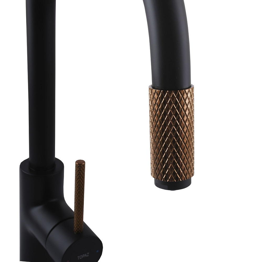 Змішувач для кухні під осмос TOPAZ CORSICA TC-8801-H39-BL Тернопіль - фото 7