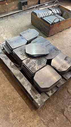 Комплект бронеплит для плитоноски 4-го класса Advance 5мм 25х30см Бронепластины Киев