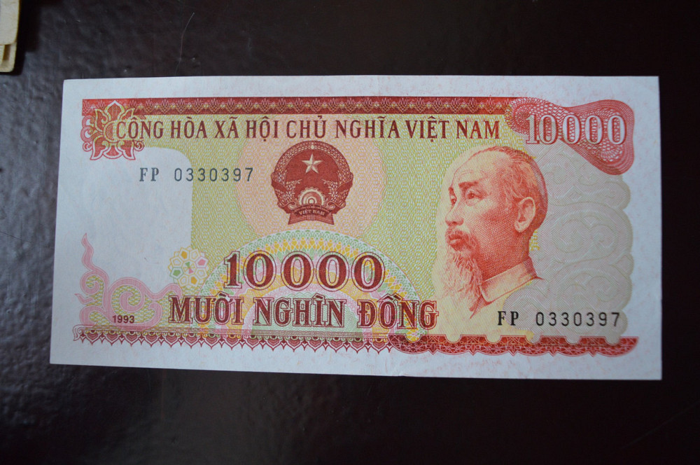 Вьетнам / Vietnam 10000 Dong 1993 Pick 115a UNC Полтава - изображение 1