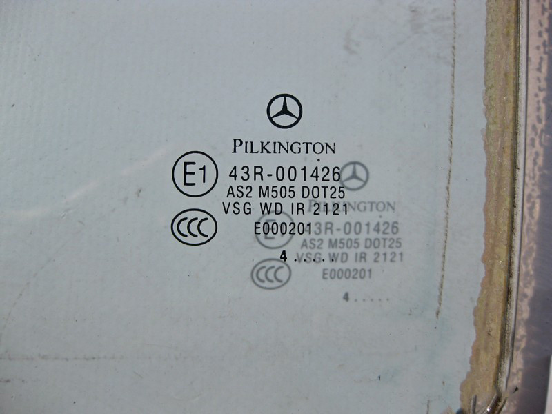 Mercedes-Benz  A2207300318 43R-001426 Скло задніх лівих дверей S-Class W220 long Одесса - изображение 2