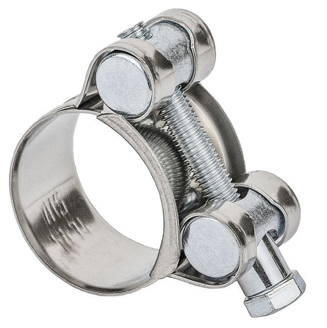 Хомут силовий неіржавкий 20 мм Ø29-31мм (КРАТНО 10 шт.) SIGMA (2508091) Київ - фото 1