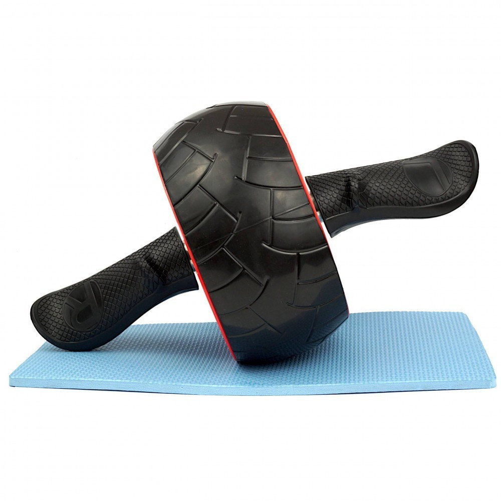 Колесо для преса PowerPlay 4326 зі зворотним механізмом AB Wheel Pro Чорно-червоне Каменское - изображение 3