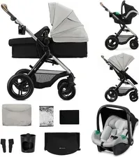 Детская коляска Wózek wielofunkcyjny 3w1 MOOV 2 XL szary Киев