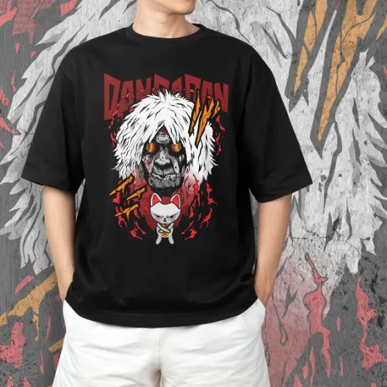 Футболка для подростка мальчика с принтом Dandadan Турбо Бабка Размер 160 Anime10914 Днепр