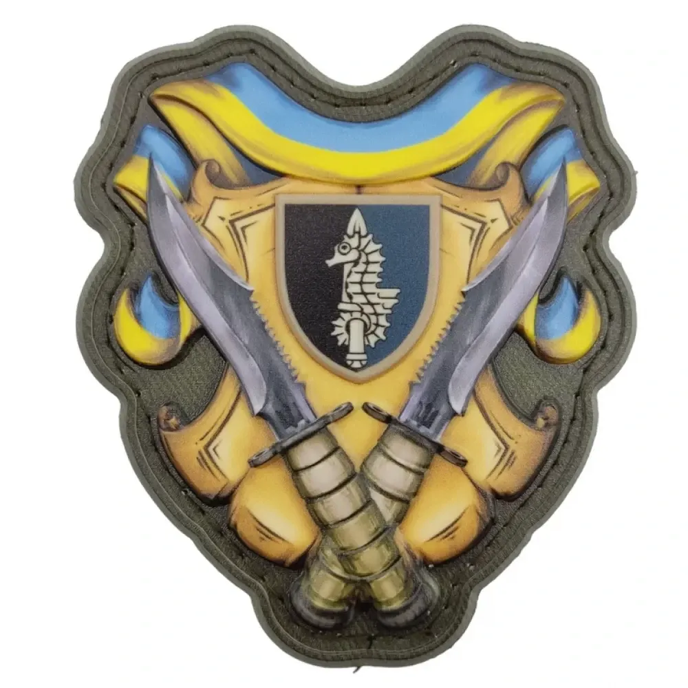 Патч / шеврон 73 МЦСО об'ємний Запоріжжя - фото 1