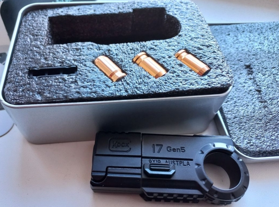 Металевий стріляльний дитячий кільцевий пістолет-антистрес. Харків - фото 8