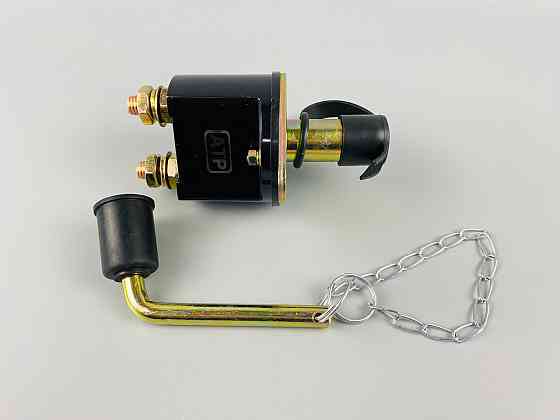 Вимикач маси універсальний, механічний 12/24 В (червона мідь) 150A Мукачево