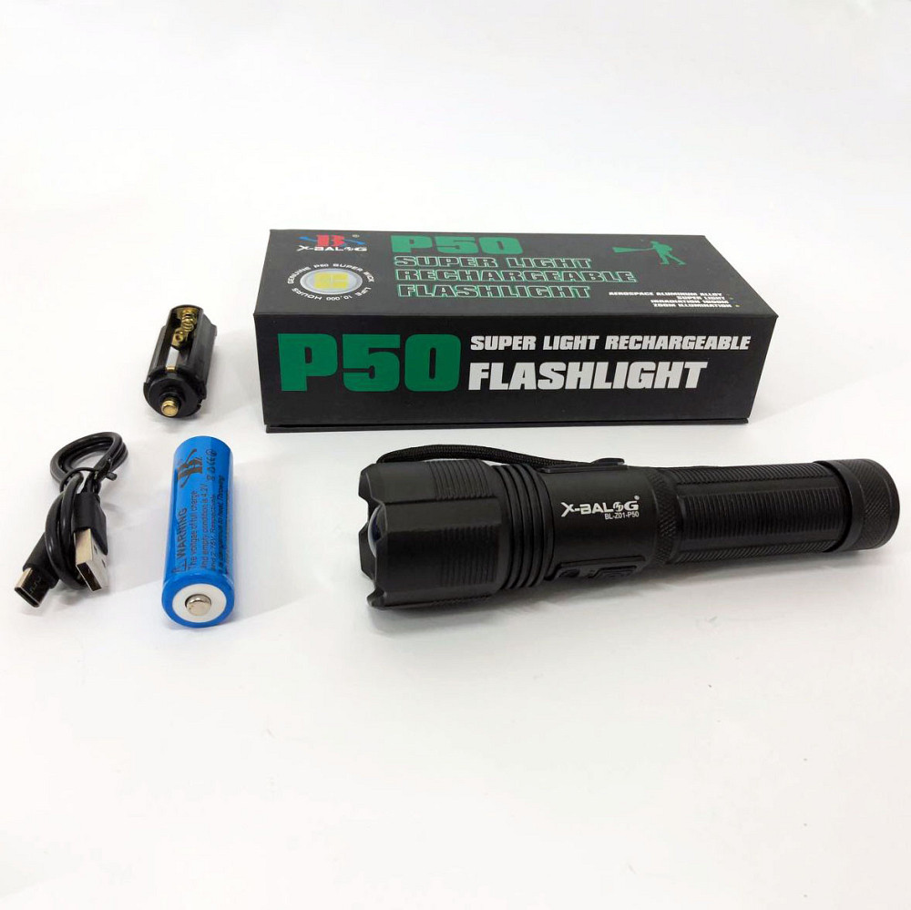 Ліхтарик на всі випадки Bailong BL-Z01-P50, Ліхтар для домашніх потреб, Ліхтарик RU-885 похідний ручний Київ - фото 1