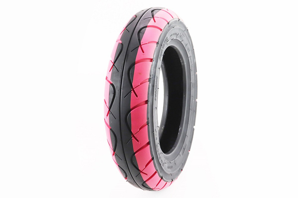 Шина 3,50-10 безкамерна, рожеві смужки, шосейний малюнок 6003 Киев - изображение 1