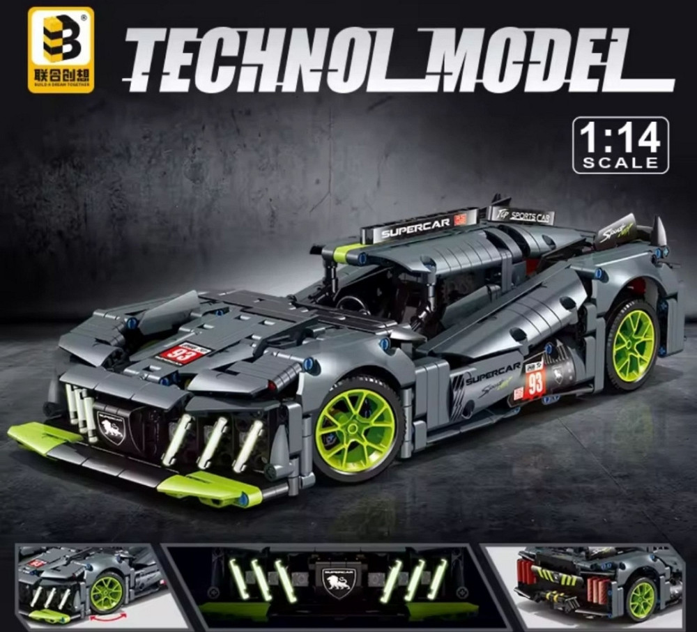 Конструктор автомобиль Technic PEUGEOT 1:14 Lego 1280 деталей 42156. Харьков - изображение 7