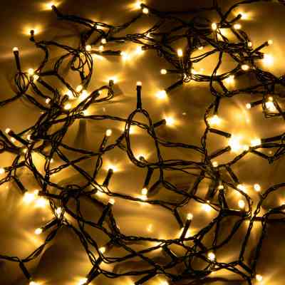 Гірлянда YES! Fun Нитка 120 LED Тепло-біла 8.4 м 8 режимів Мерехтіння (974832) Вінниця