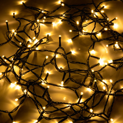 Гирлянда YES! Fun Нить 120 LED Тепло-белая 8.4 м 8 режимов Мерцание (974832) Винница - изображение 4