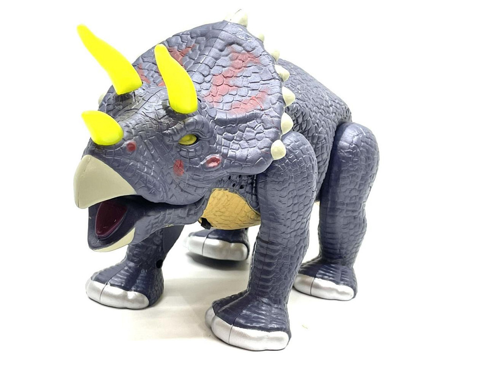Динозавр Wen Sheng ходить світлові та звукові ефекти Сірий (WS 5301) Чернигов - изображение 1