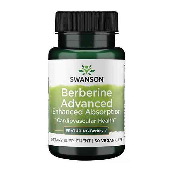 Берберин Swanson Berberine Advanced Enhanced Absorption - 30 vcaps Луцьк