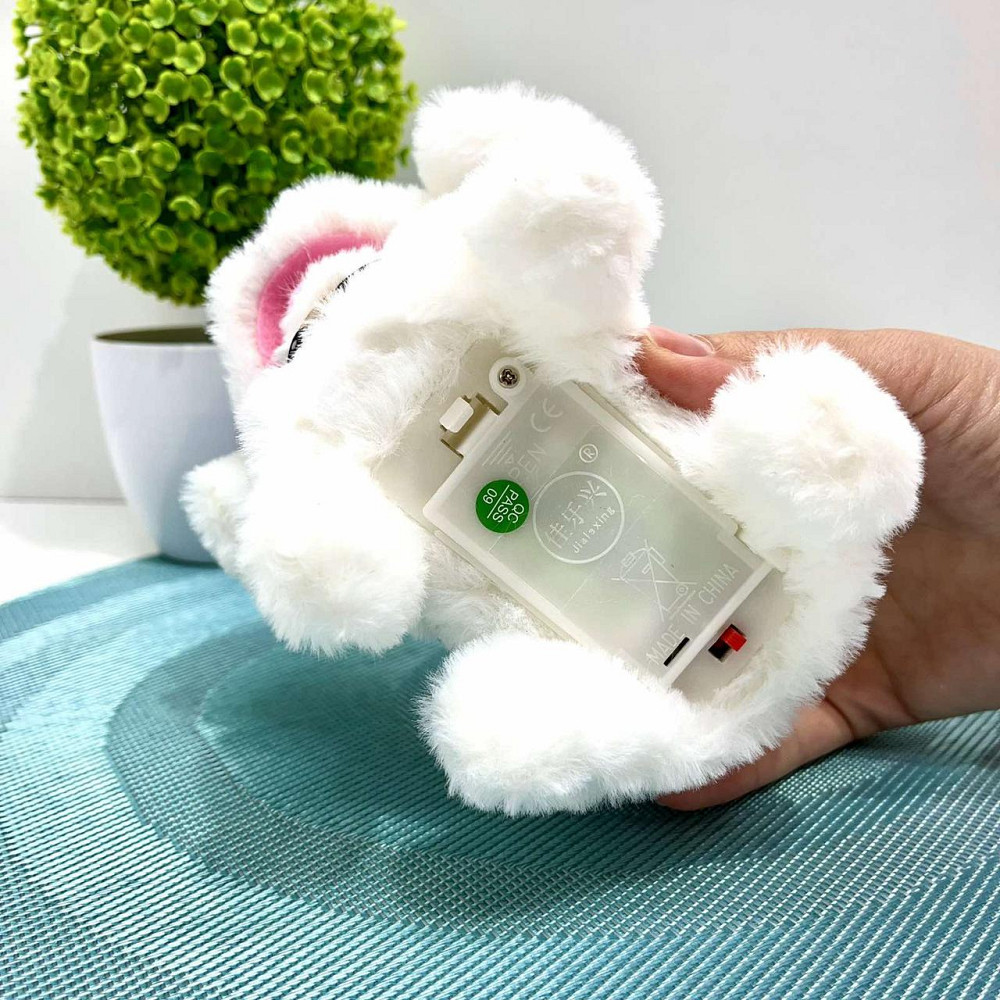 Собачка інтерактивна ходить гавкає ворушить хвостиком головою в переносці Біла (688-122A) Чернігів - фото 9