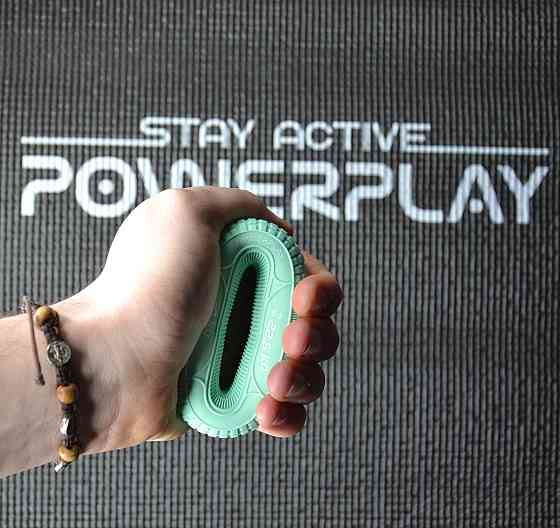 Еспандер кистьовий силіконовий PowerPlay PP-4330 Hand Grip Loops Medium 22.5-27 кг. М'ятній Кам'янське
