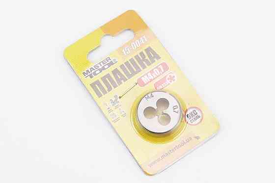 Плашка для нарізання різьби M4х0,7мм 9ХС DIN233 15-0041 Київ