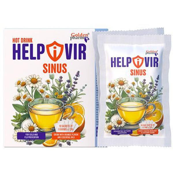 Хелпивир Синус Голден-Фарм 10 саше Луцк - изображение 1