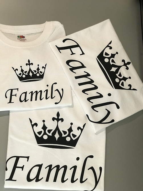 Футболки в стилі Family look для мами, тата та дитини Family Чернівці - фото 7