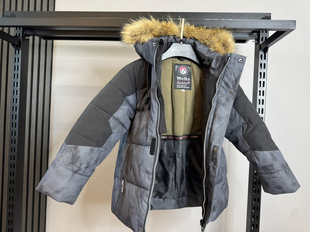 Детская зимняя курточка для мальчика варенка на холофайбере на 6,7,8 лет Николаев - изображение 2