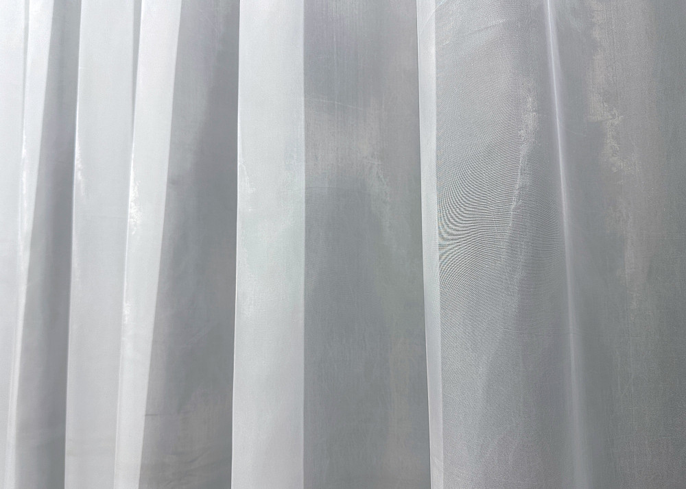 Тюль VR-Textil 009т Органза однотонная Белый 300х270 см (42-0802) Киев - изображение 5