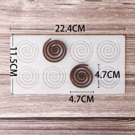 Форма для шоколада выхревая 224 на 115 мм серый Киев - изображение 2