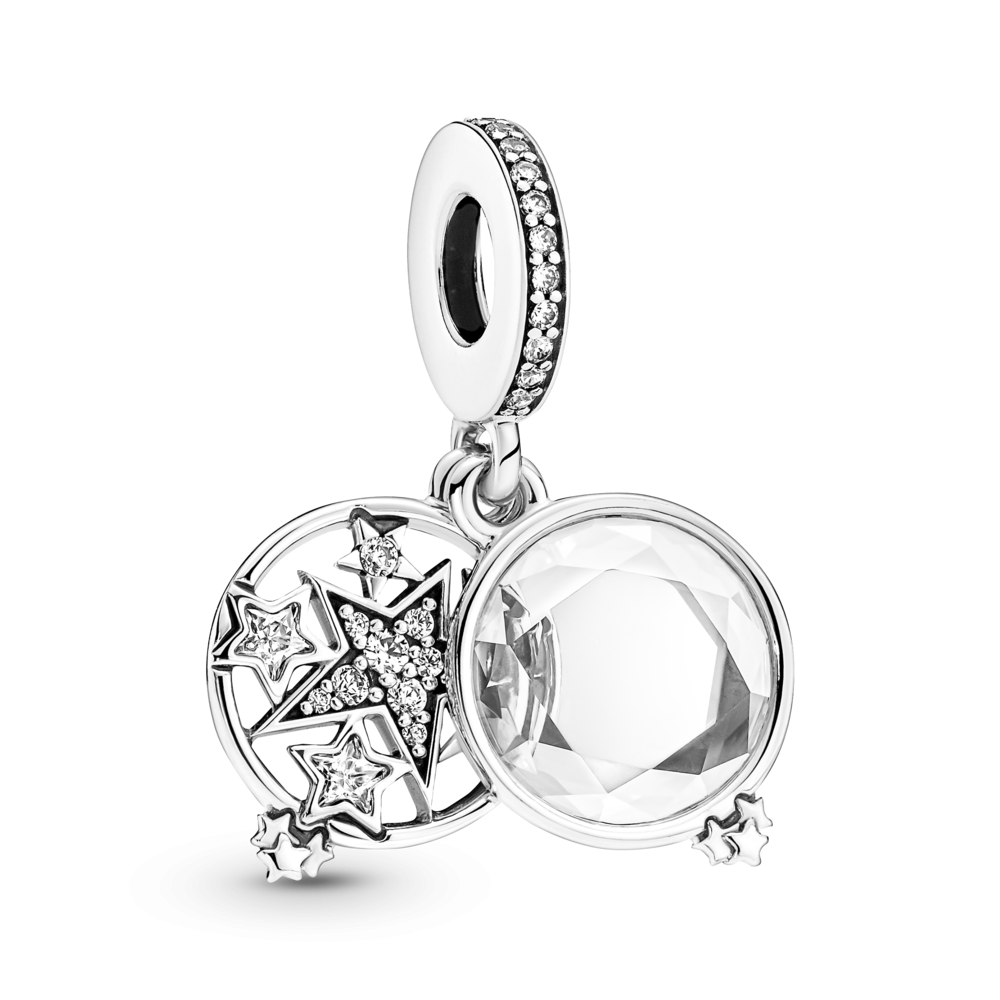 Серебряный шарм Пандора  