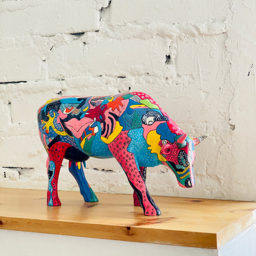 Колекційна статуетка корова Partying with P-COW-sso, Size L Київ - фото 5