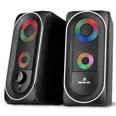 Акустическая система REAL-EL S-110 USB Black Винница