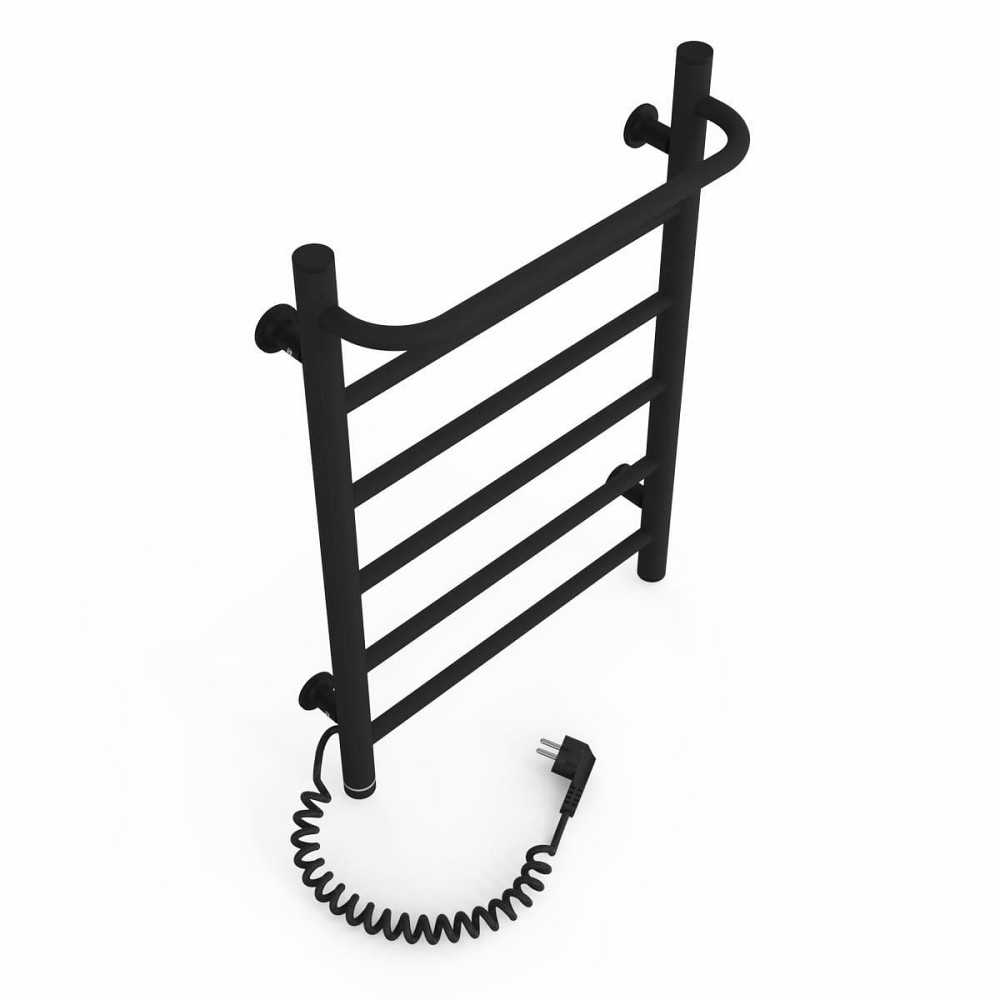 Электрический полотенцесушитель Laris Зебра ПРАЙМ ЧКЧ6 400Х600 Э черный S3 Л/П Киев - изображение 2